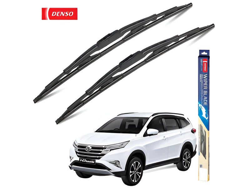 Daihatsu Terios equipped with DENSO Premium Wiper Blades for streak-free clarity