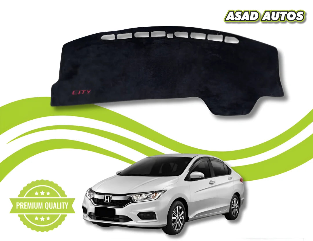 Dashboard Mat Velvet For Honda City 2022-2025 – Heat Resistant, Anti-Slip & Premium Dashboard Cover
