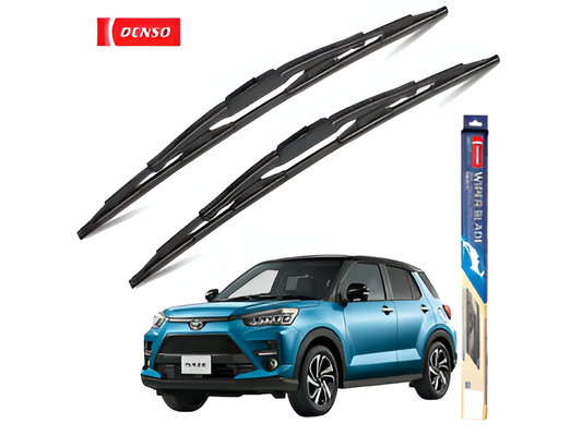 Denso Hybrid Design Wiper Blades for Toyota Raize – Premium streak-free and quiet performance for all-weather conditions