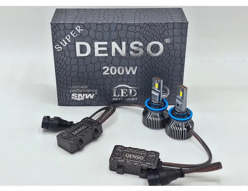 Denso LED Headlights with 200 watts output, offering energy-efficient, high-performance, and durable lighting for vehicles.
