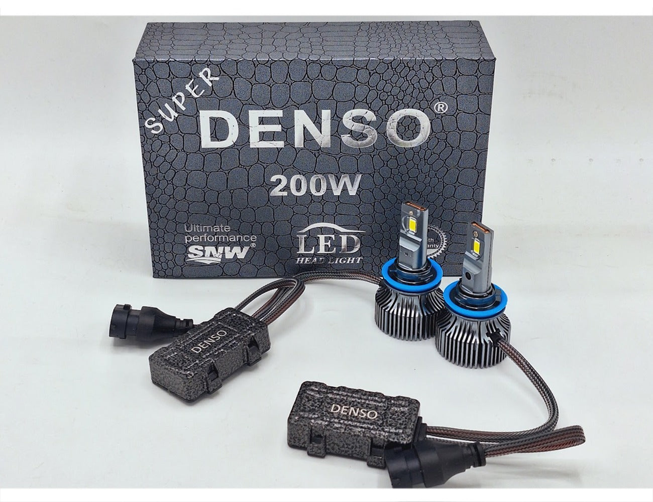 Denso LED Headlights with 200 watts output, offering energy-efficient, high-performance, and durable lighting for vehicles.
