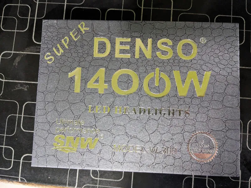 Denso LED Headlights with 300 watts output for ultra-bright, energy-efficient, and durable car lighting solutions.