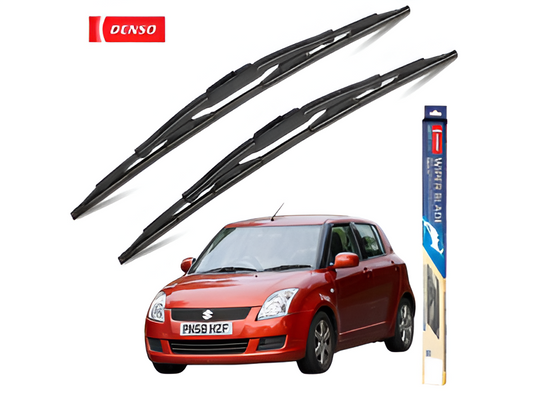 Denso Premium Wiper Blade for Suzuki Swift (2008-2018) – Ensures clear visibility and durability in all weather conditions