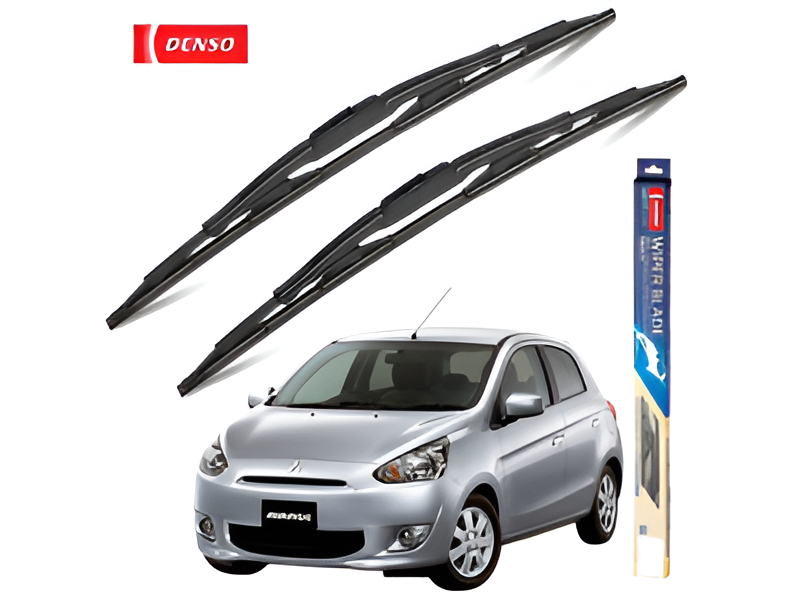 Denso Standard Wiper Blades for Mitsubishi Mirage – Reliable all-weather performance and streak-free cleaning