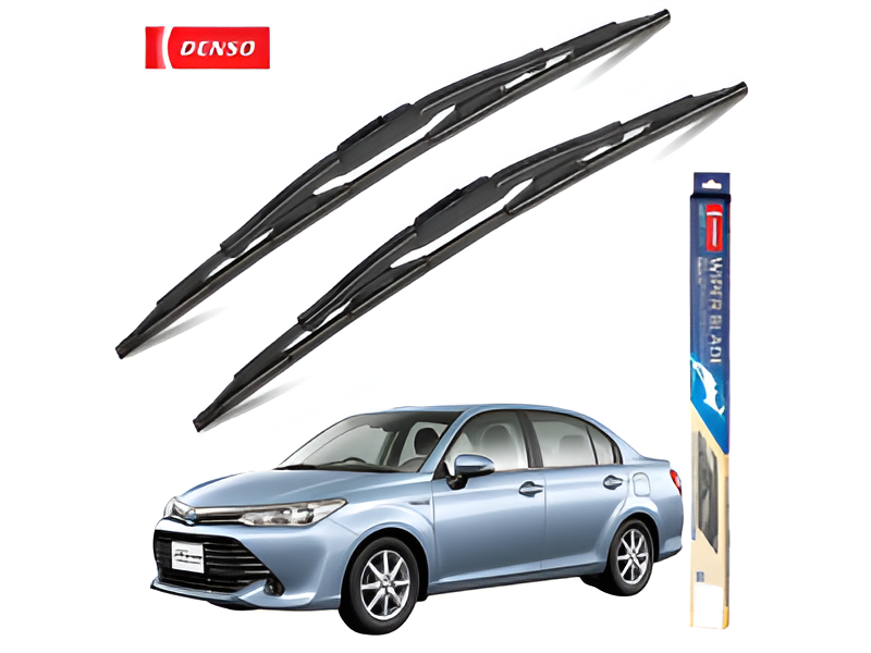 Denso Standard Wiper Blades for Toyota Axio – Durable and reliable streak-free performance