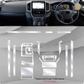 Durable TPU Interior PPF for Toyota Land Cruiser FJ200 2018 - Protection Against Scratches and Interior Damage

