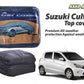 Durable and stylish car top cover for Suzuki Cultus (2017-2026), providing weatherproof protection against rain, UV rays, dirt, and scratches.