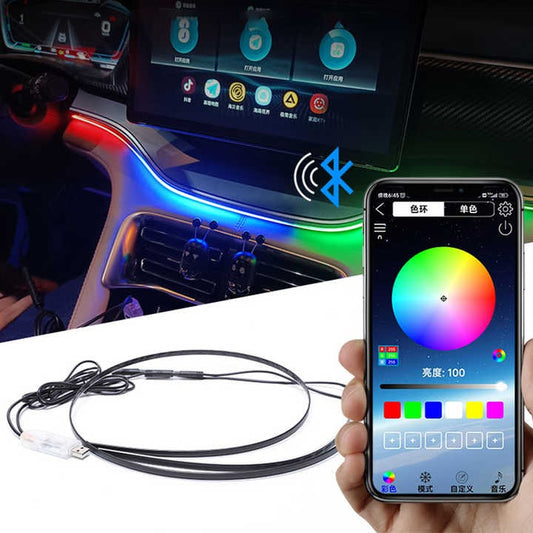 Dynamic Single-Color LED Lights – Vibrant & Durable Car Lighting

