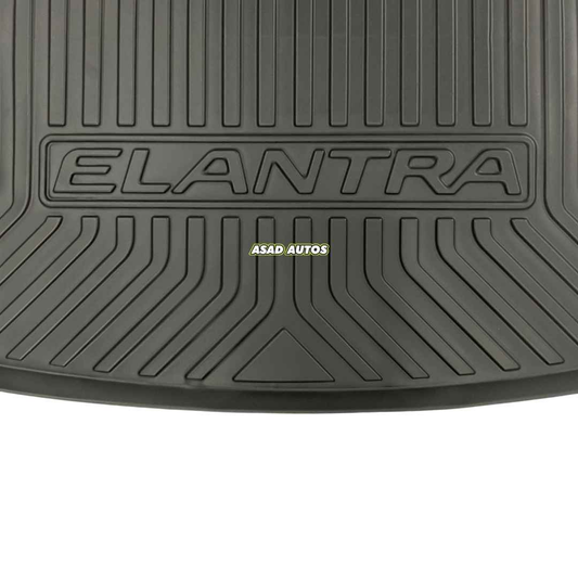 Premium Trunk Mat for Hyundai Elantra 2024-2025: Durable Protection and Perfect Fit