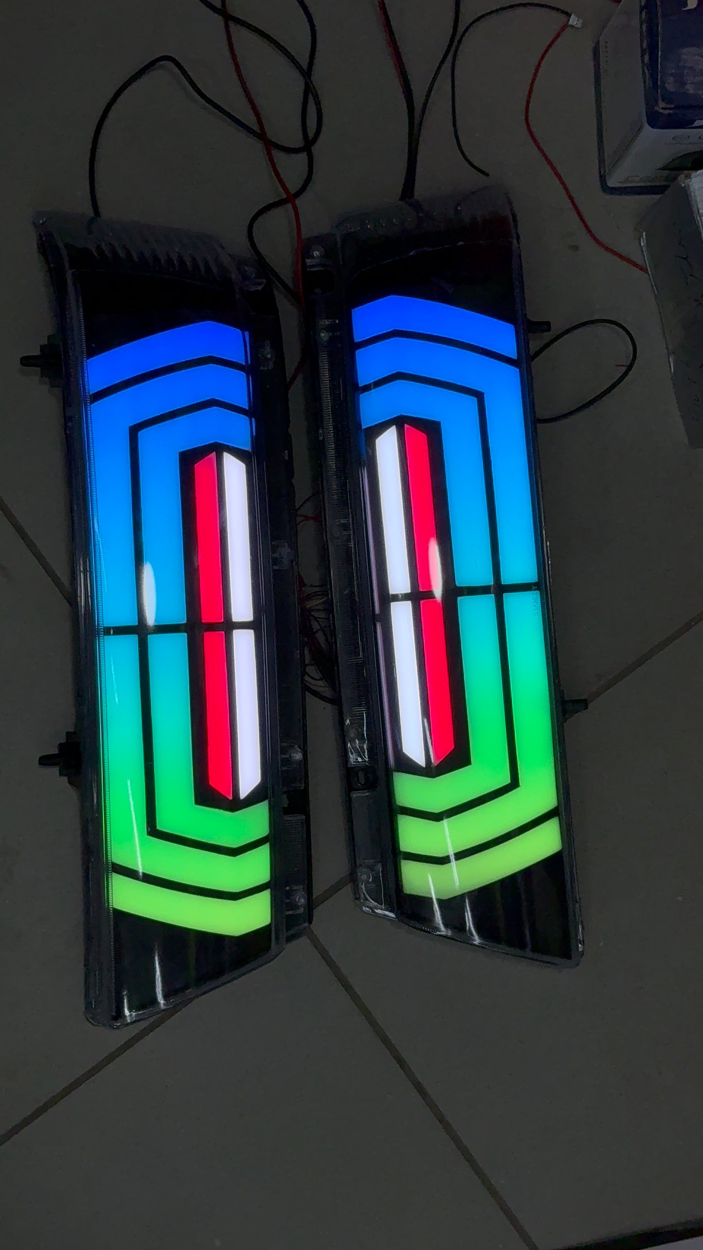 Nero Style RGB Back Lights for Suzuki Cultus Acrylic Material(2000-2017)