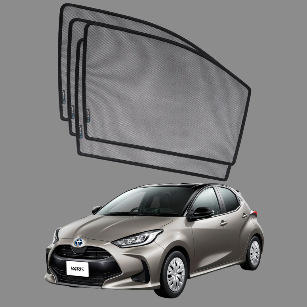 Precut Window Tint Kit For Toyota Yaris 4-Door Sedan (2016-2020) – Any Shade From 5% To 70%