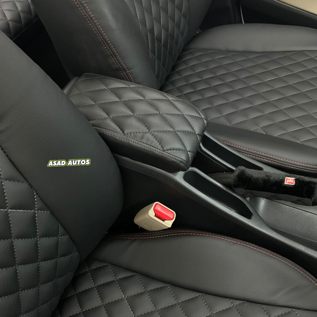 Bespoke Seat Covers Japanese Synthetic Fiber for Honda City 2022 2024 Asad Autos