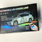 Fancy classic under glow revolving universal LED light with multi color ambient illumination for car interior decoration and styling accessories