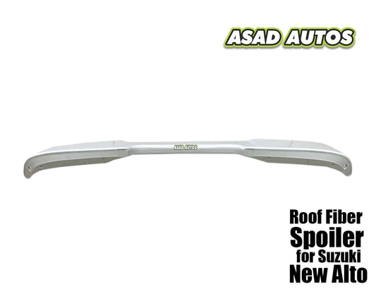Fiber roof wing spoiler compatible with Suzuki Alto 2014–2026 models