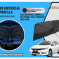 Foldable Car Umbrella Sun Shade Cover for Honda Civic Rebirth 2012–2015 – Windshield UV Protection Shield

