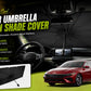 Foldable Car Umbrella Sun Shade Cover for Hyundai Elantra Hybrid 2024–2025 – UV & Heat Shield for Windshield