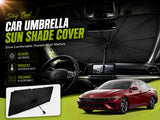 Foldable Car Umbrella Sun Shade Cover for Hyundai Elantra Hybrid 2024–2025 – UV & Heat Shield for Windshield