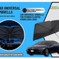 Foldable Car Umbrella Sun Shade Cover for Hyundai Elantra Hybrid 2024–2025 – UV & Heat Shield for Windshield

