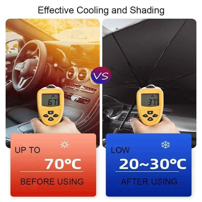 Foldable windshield sun shade for OMODA E5 2025–2026