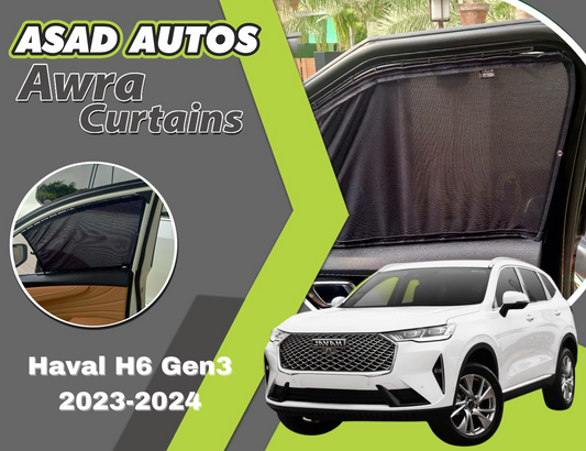Full set of Awra Curtains for Haval H6 Gen3 (2023-2024)
