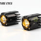 Future Eyes F150-S Mini white white wireless 1.5 inch Bi LED projector lens with 6000 lumens output, multiple lighting modes,