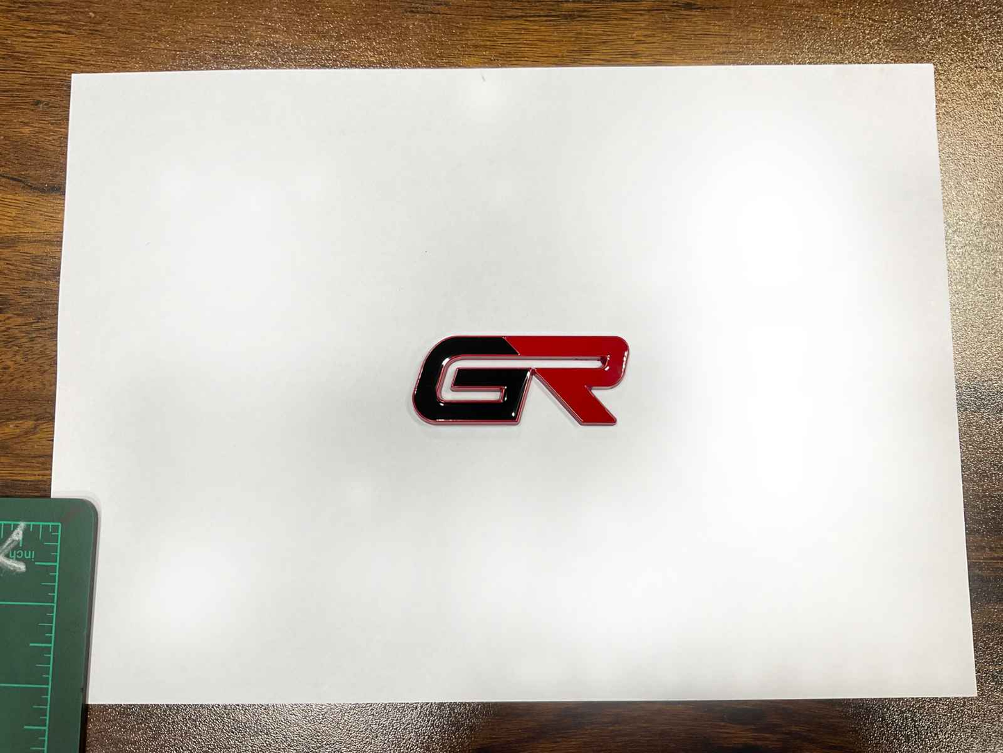 GR Emblem – Premium GR Logo Badge for Sports Cars