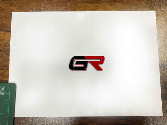 GR Emblem – Premium GR Logo Badge for Sports Cars