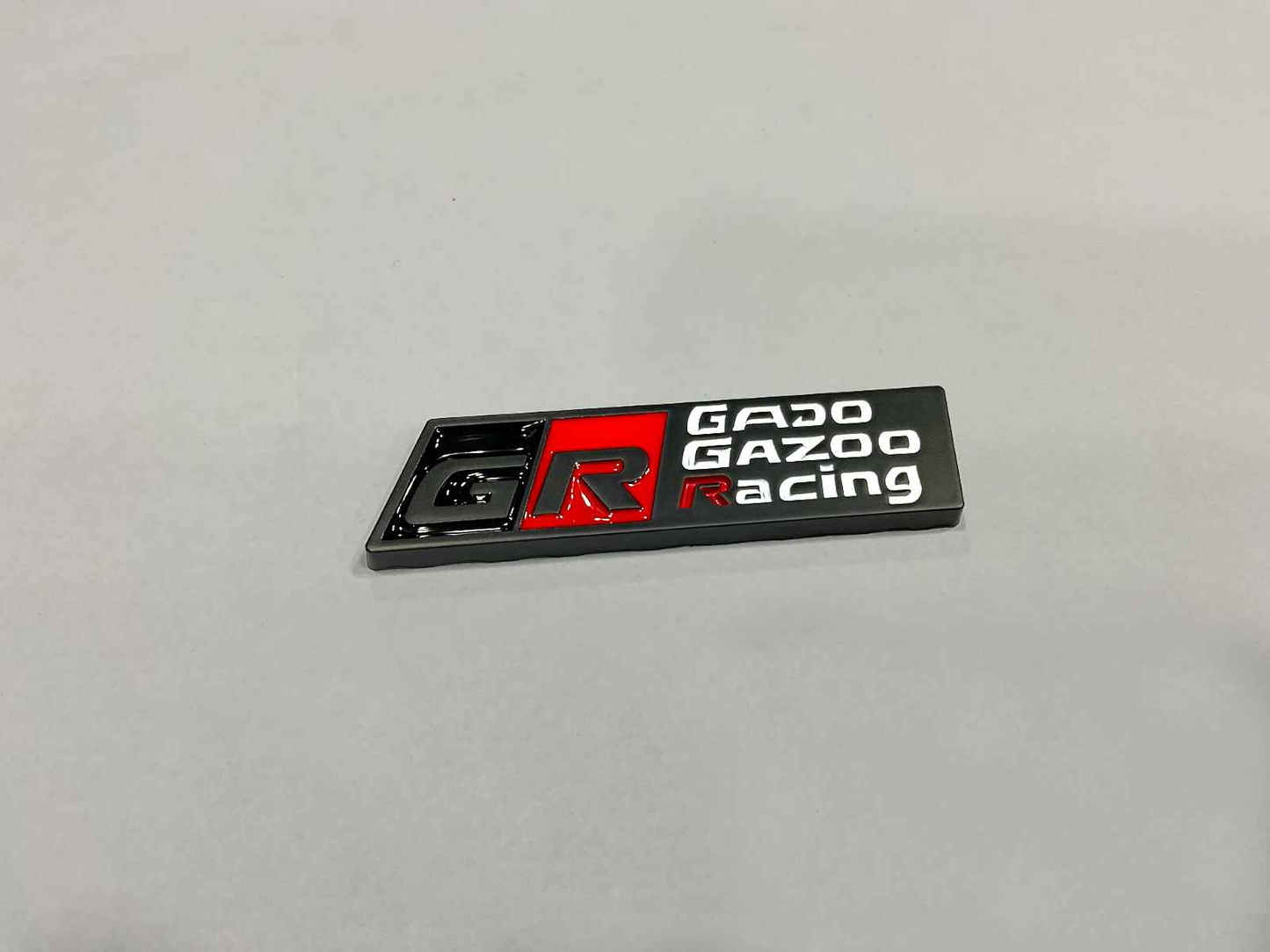 GR Gajo Gazoo Racing Emblem – Premium Monogram Logo for Toyota GR Series