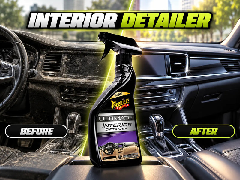 Give your car's interior a showroom shine with Meguiar's Ultimate Interior Detailer