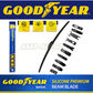 Goodyear Flat Silicone Wiper Blades for Honda Civic 2022-2026 – durable, streak-free, and all-weather wiper blades for clear vision and safety.