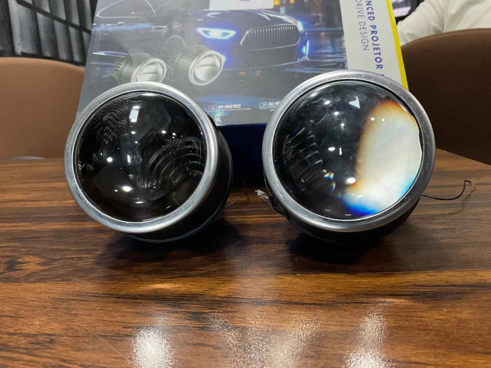 Goodyear Projector Fog Lamps with LED Lens – Compatible with Toyota, Suzuki & Honda Vehicles