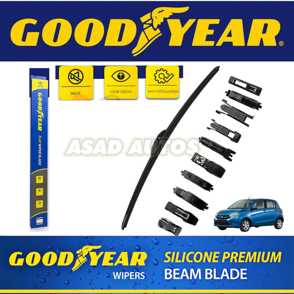Goodyear Wiper Blades for Suzuki Cultus (2018-2024) – Durable and Reliable Windshield Wipers for All-Weather Use
