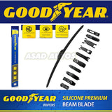 Goodyear Wiper Blades for Suzuki Liana, designed for streak-free wiping, all-weather durability, and superior visibility for safer driving in any condition