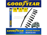 Goodyear Wiper Blades for Suzuki Mehran - Durable and Streak-Free Windshield Wipers
