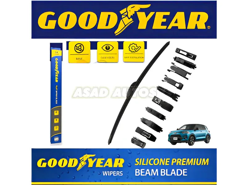 Goodyear Wiper Blades for Toyota Raize – Clear Visibility and Durability

