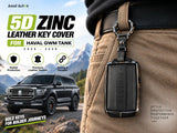 Haval GWM Tank 2025-2026 premium leather key cover with zinc alloy frame