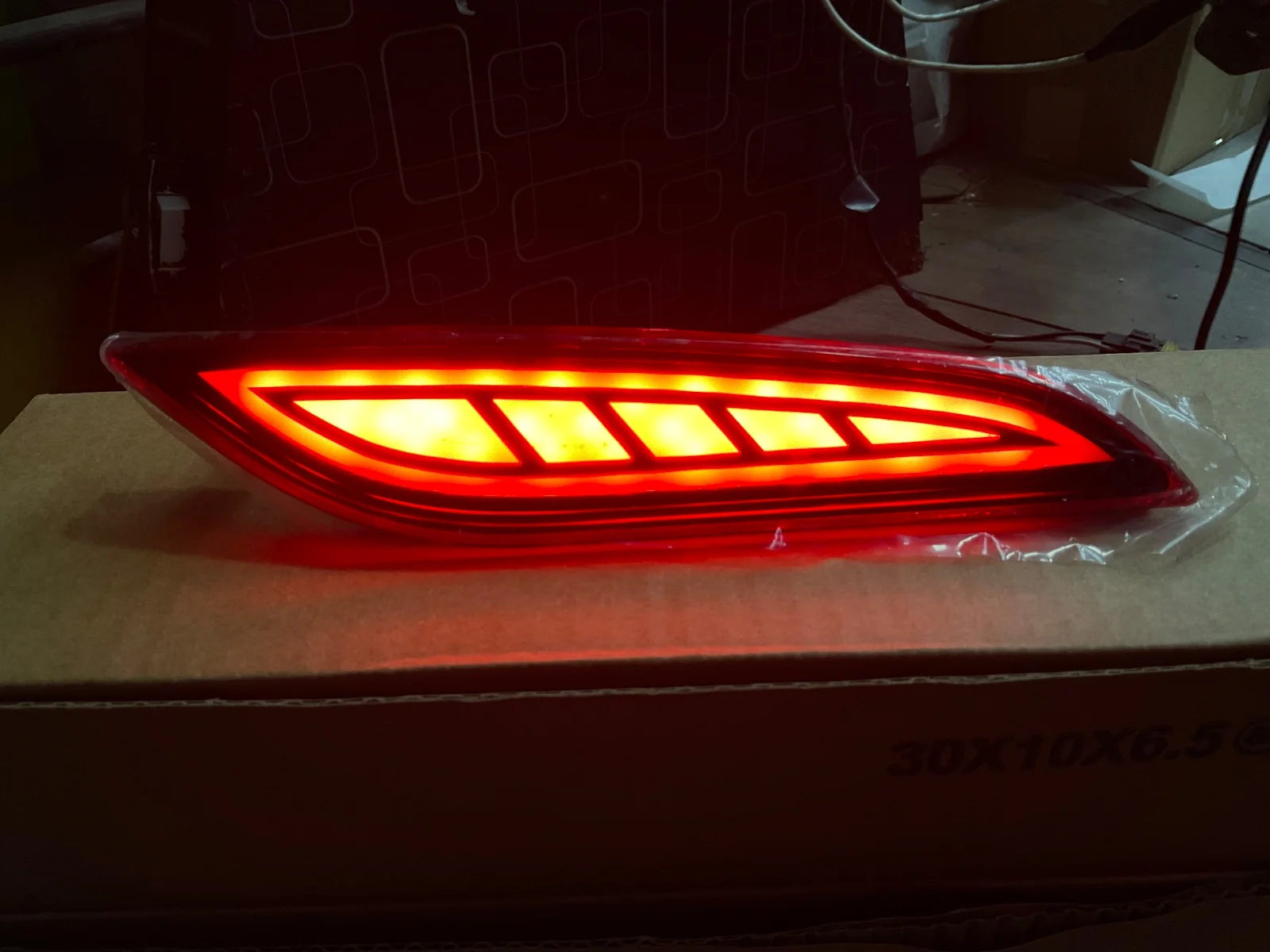 Haval H6 2022-2024 back reflector LED lights, premium rear bumper reflector upgrade for enhanced safety and style.