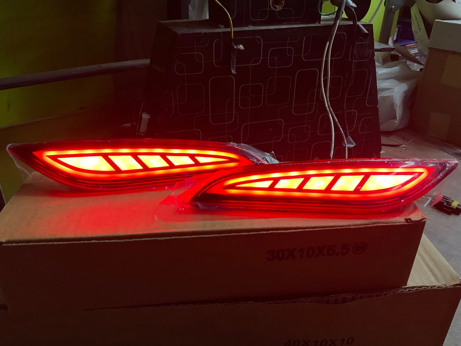 Haval H6 2022-2024 back reflector LED lights, premium rear bumper reflector upgrade for enhanced safety and style.