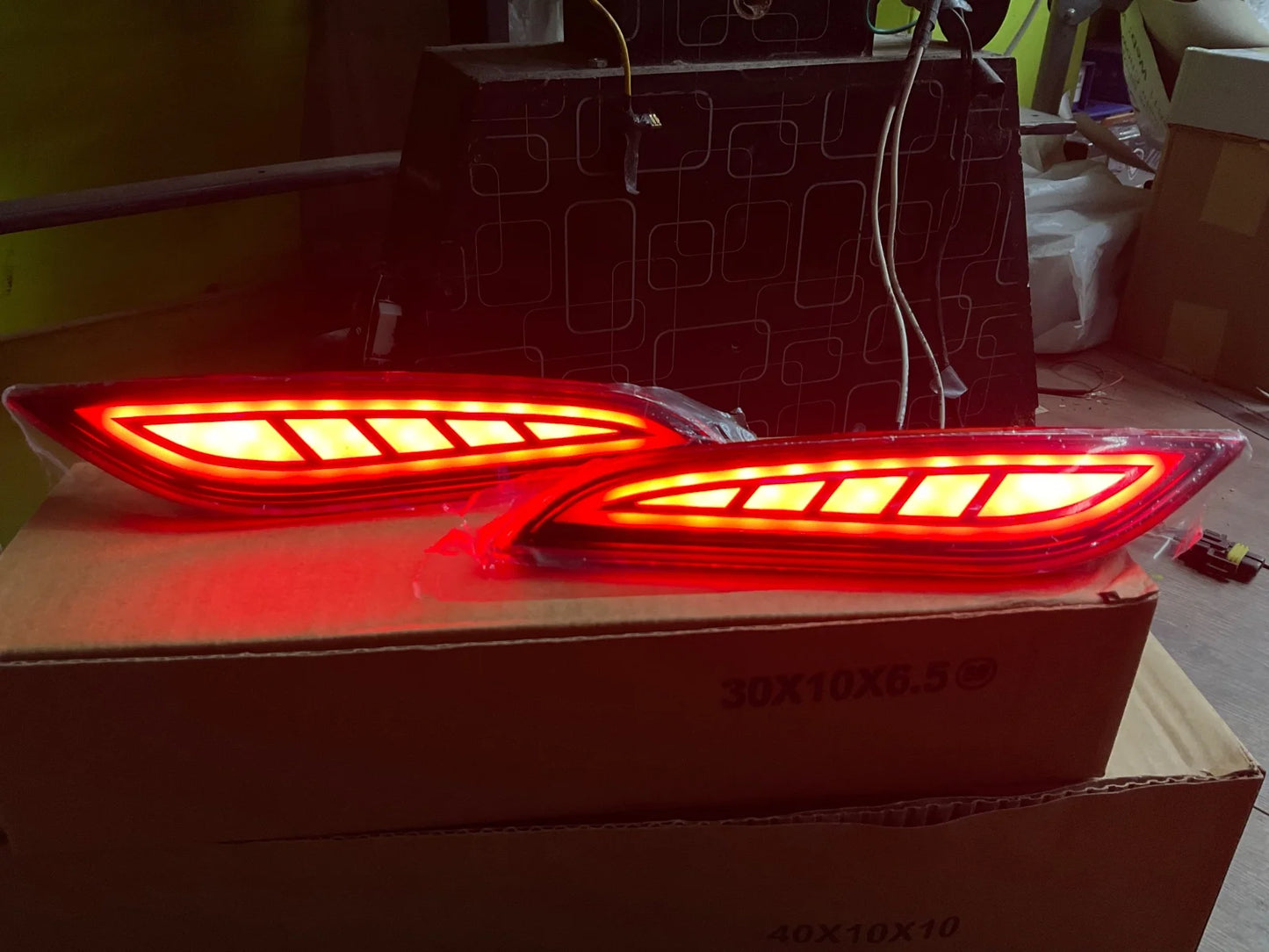 Haval H6 2022-2024 back reflector LED lights, premium rear bumper reflector upgrade for enhanced safety and style.