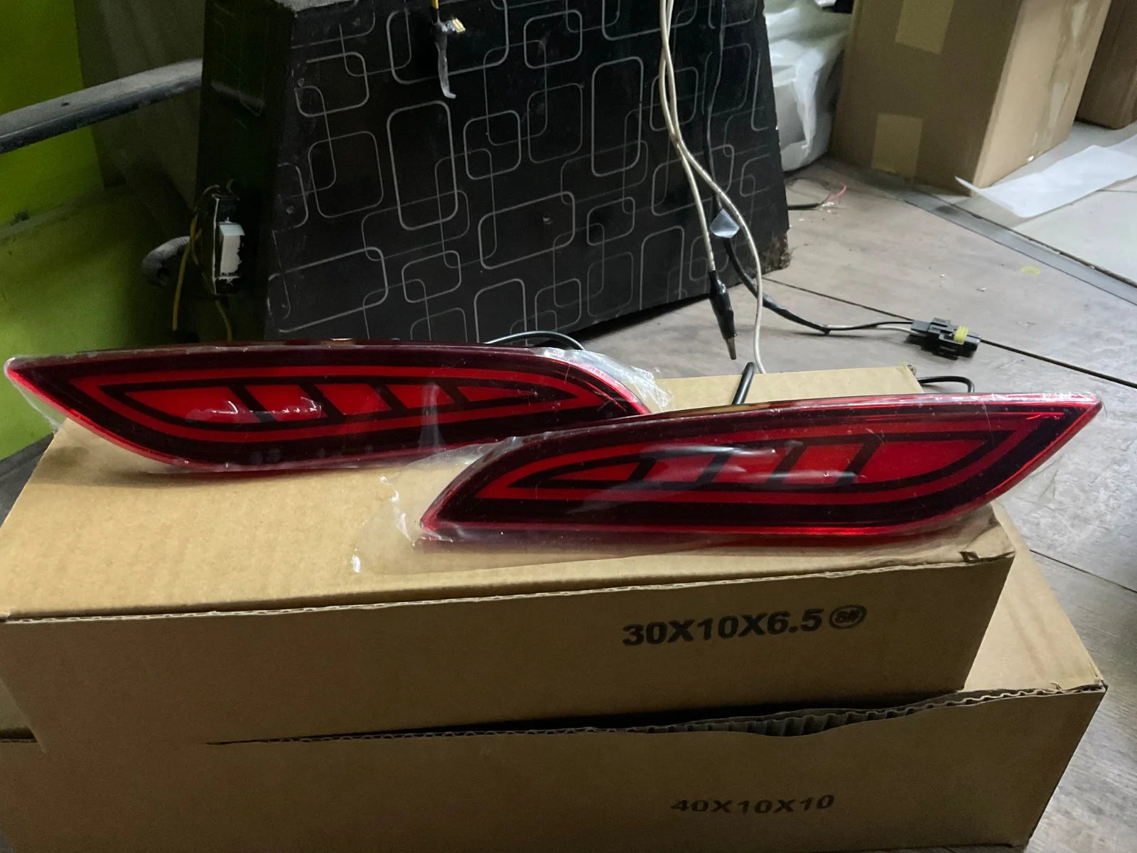 Haval H6 2022-2024 back reflector LED lights, premium rear bumper reflector upgrade for enhanced safety and style.