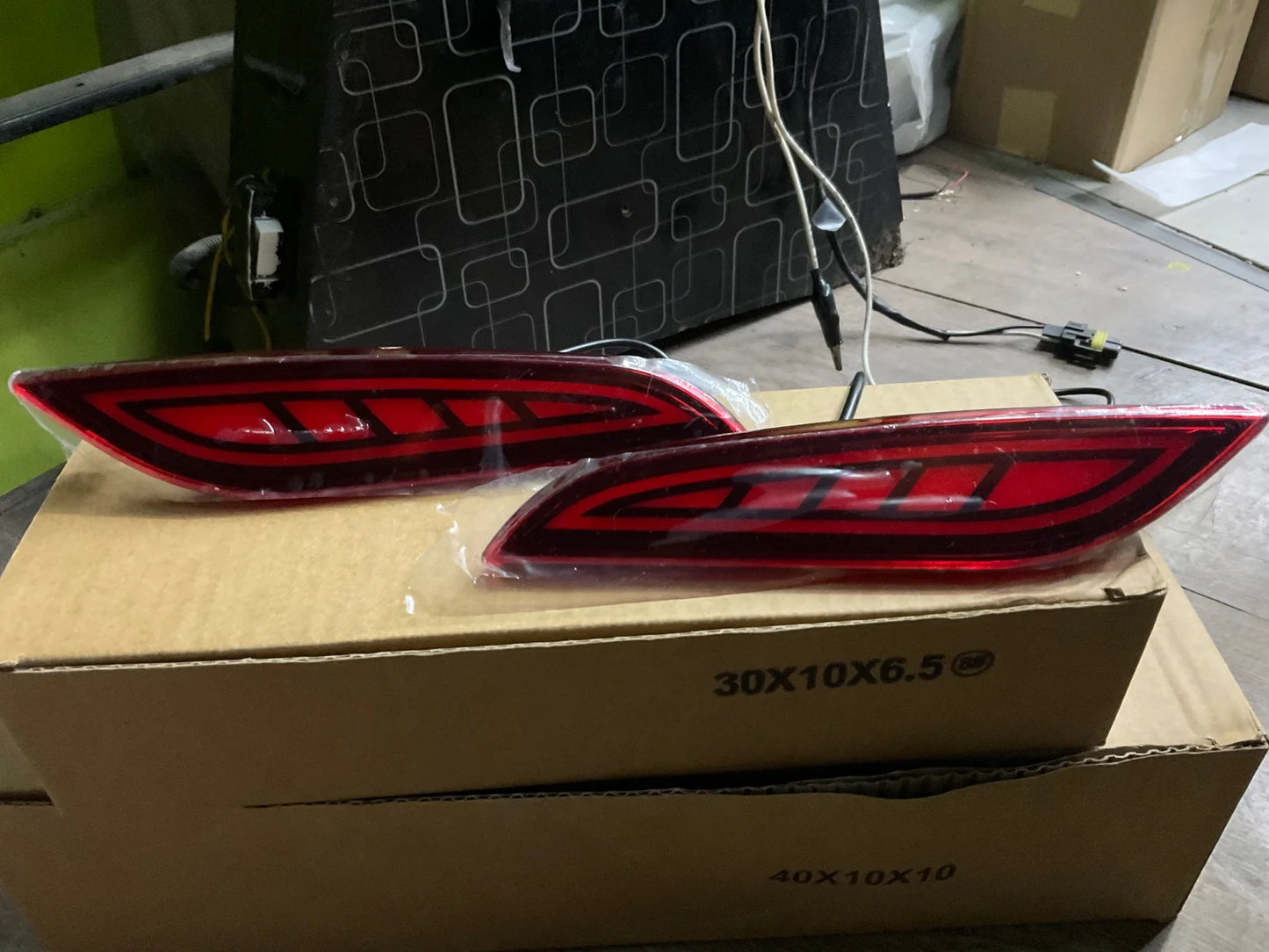 Haval H6 2022-2024 back reflector LED lights, premium rear bumper reflector upgrade for enhanced safety and style.