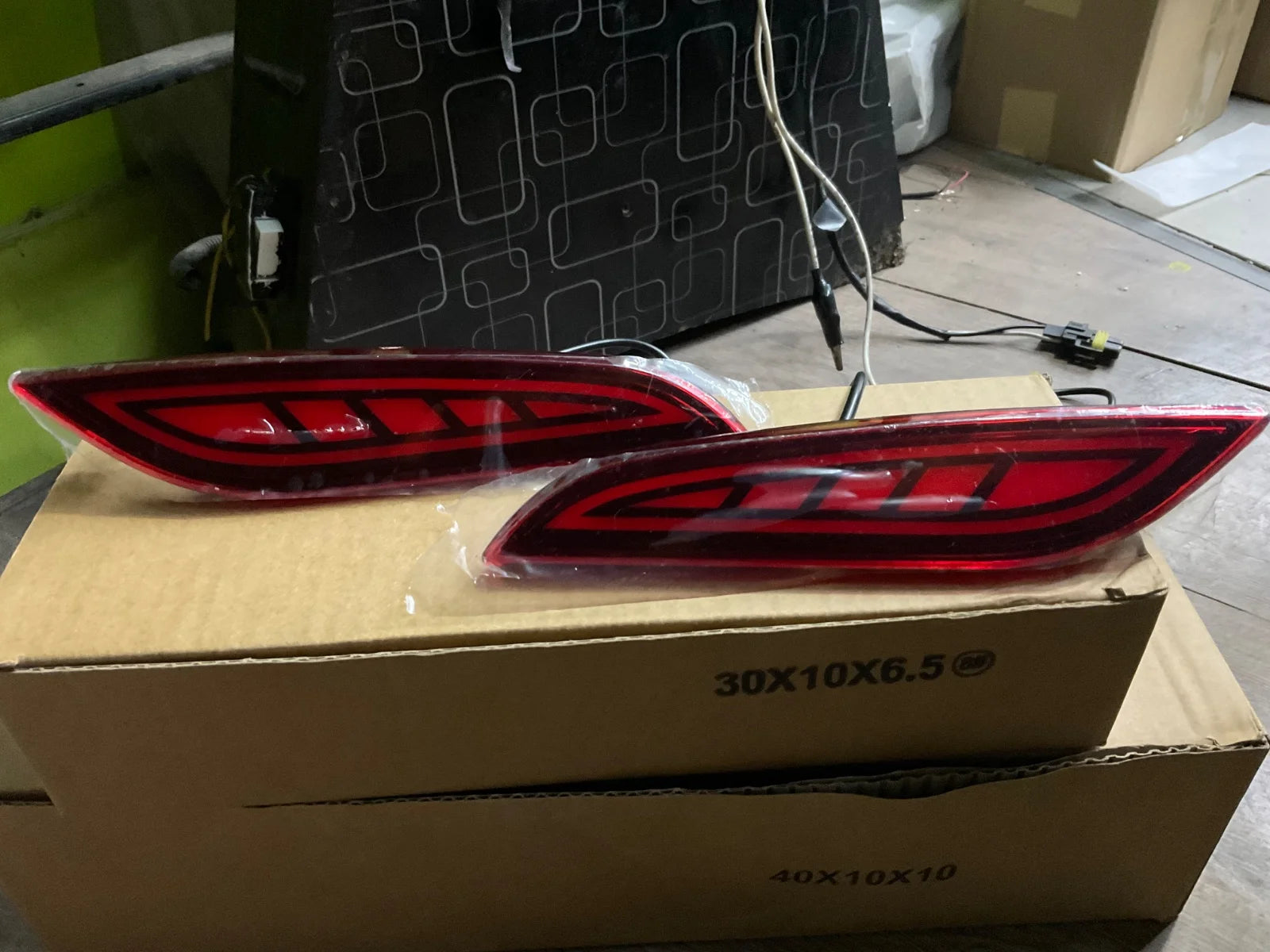 Haval H6 2022-2024 back reflector LED lights, premium rear bumper reflector upgrade for enhanced safety and style.