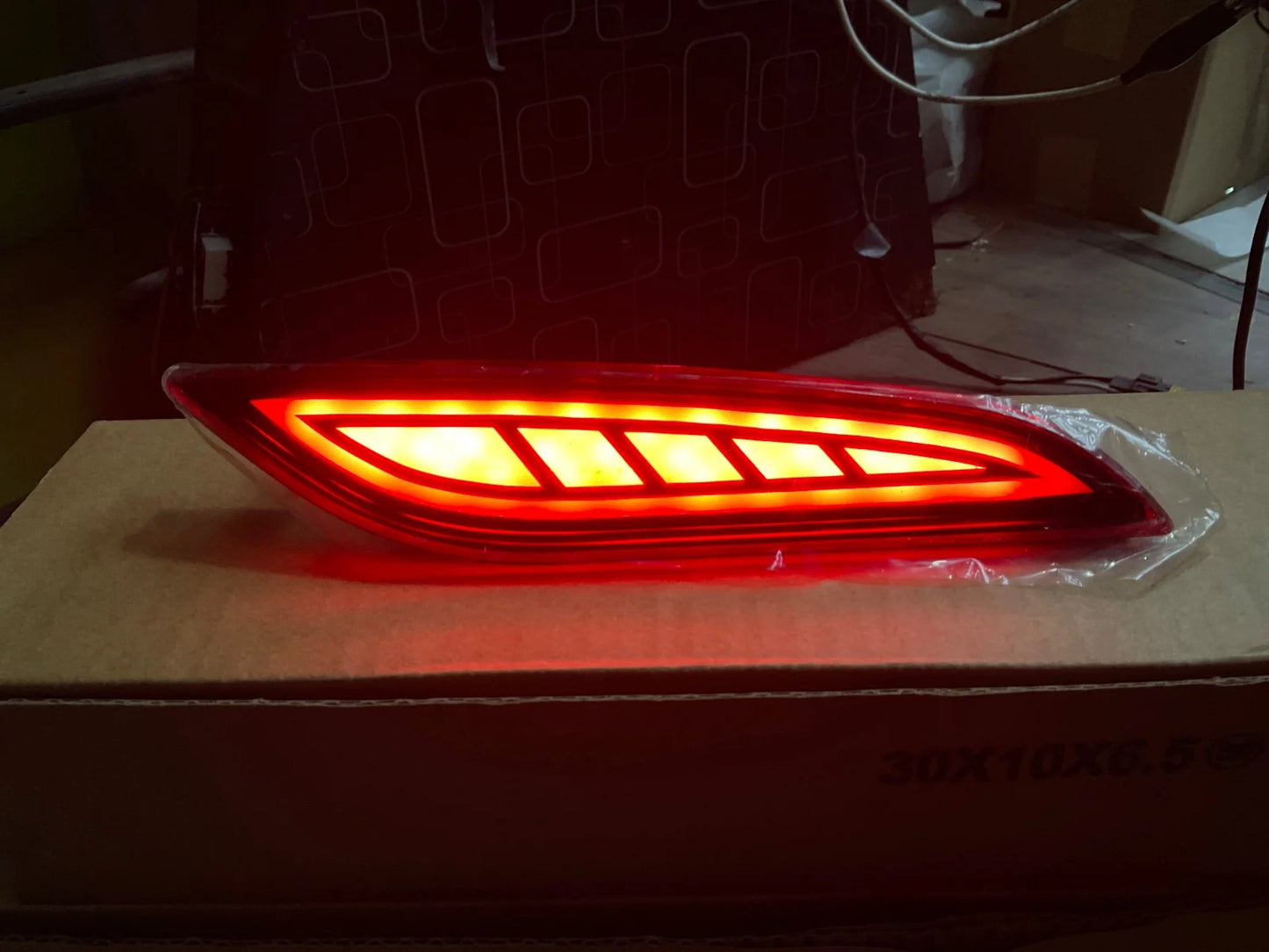 Haval H6 2022-2024 back reflector LED lights, premium rear bumper reflector upgrade for enhanced safety and style.