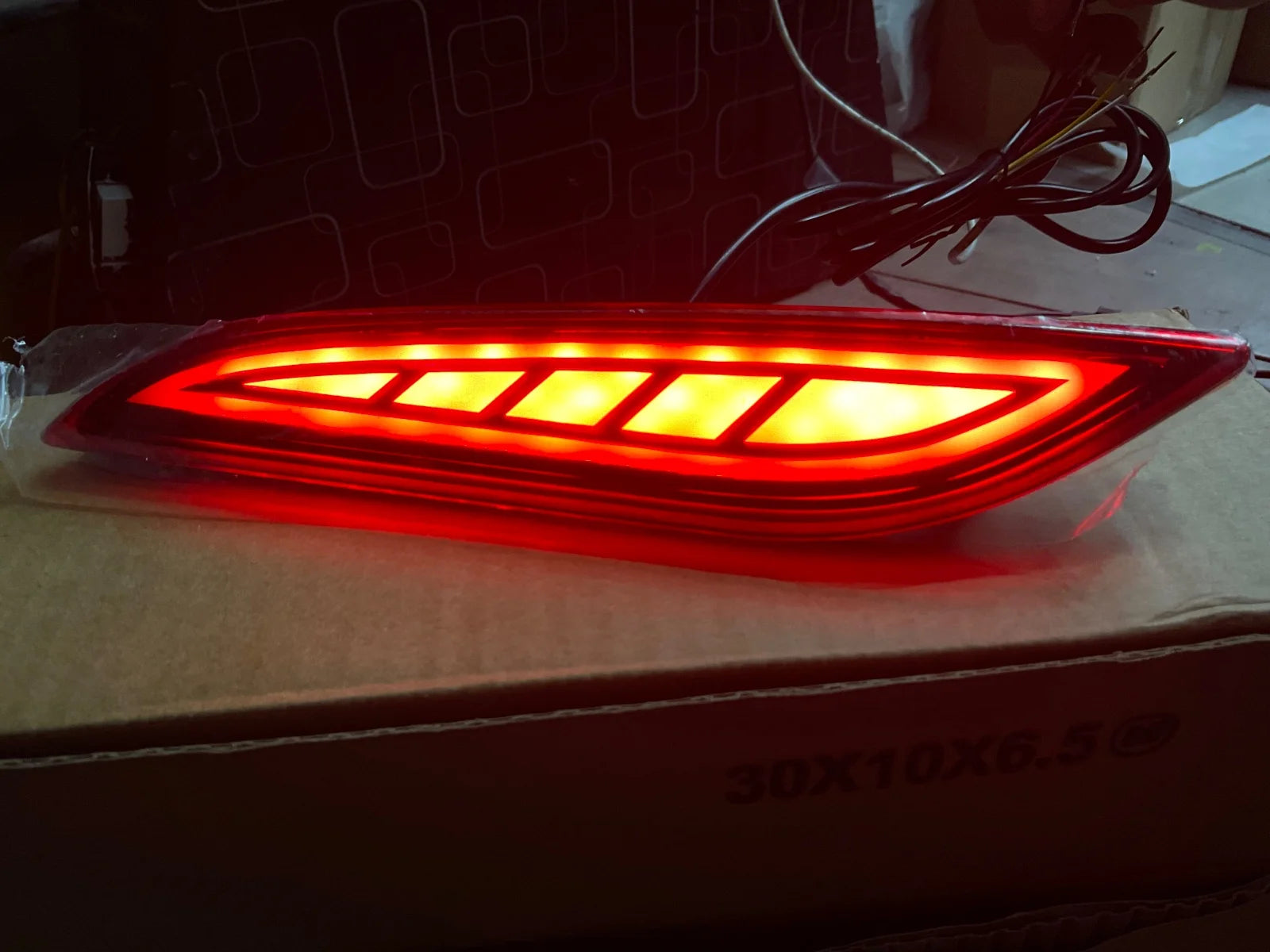 Haval H6 2022-2024 back reflector LED lights, premium rear bumper reflector upgrade for enhanced safety and style.