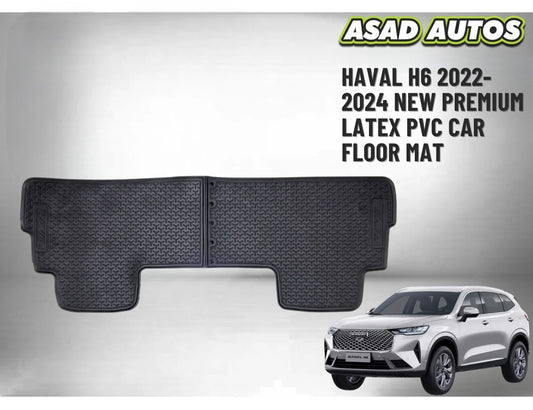 Haval H6 2022–2024 Premium Latex PVC Car Floor Mats – Waterproof, Anti-Slip, Custom Fit Interior Protection
