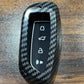 Haval H6 Facelift 2025 Carbon Fiber Metal Key Cover – Premium Look & Full Key Protection