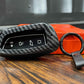 Haval H6 Facelift 2025 Carbon Fiber Metal Key Cover – Premium Look & Full Key Protection