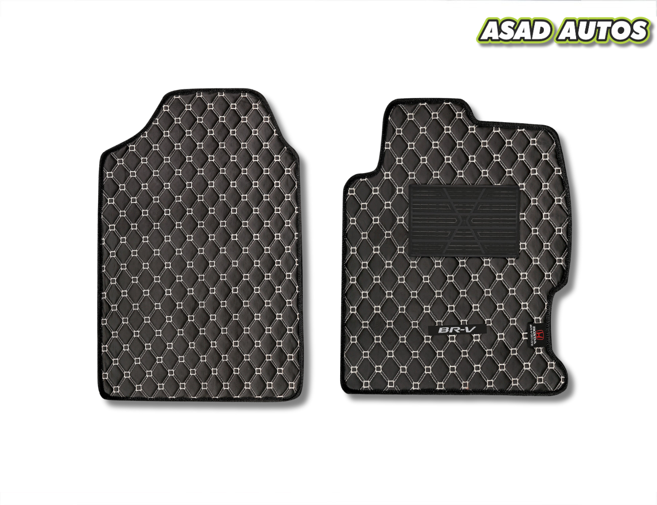 Honda BR-V 2016-Present 7D Luxury Car Floor Mats – Custom Fit, Premium Protection