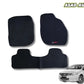 Honda City 2009-2021 Carpet Floor Mats – Black Color | Premium Custom Fit