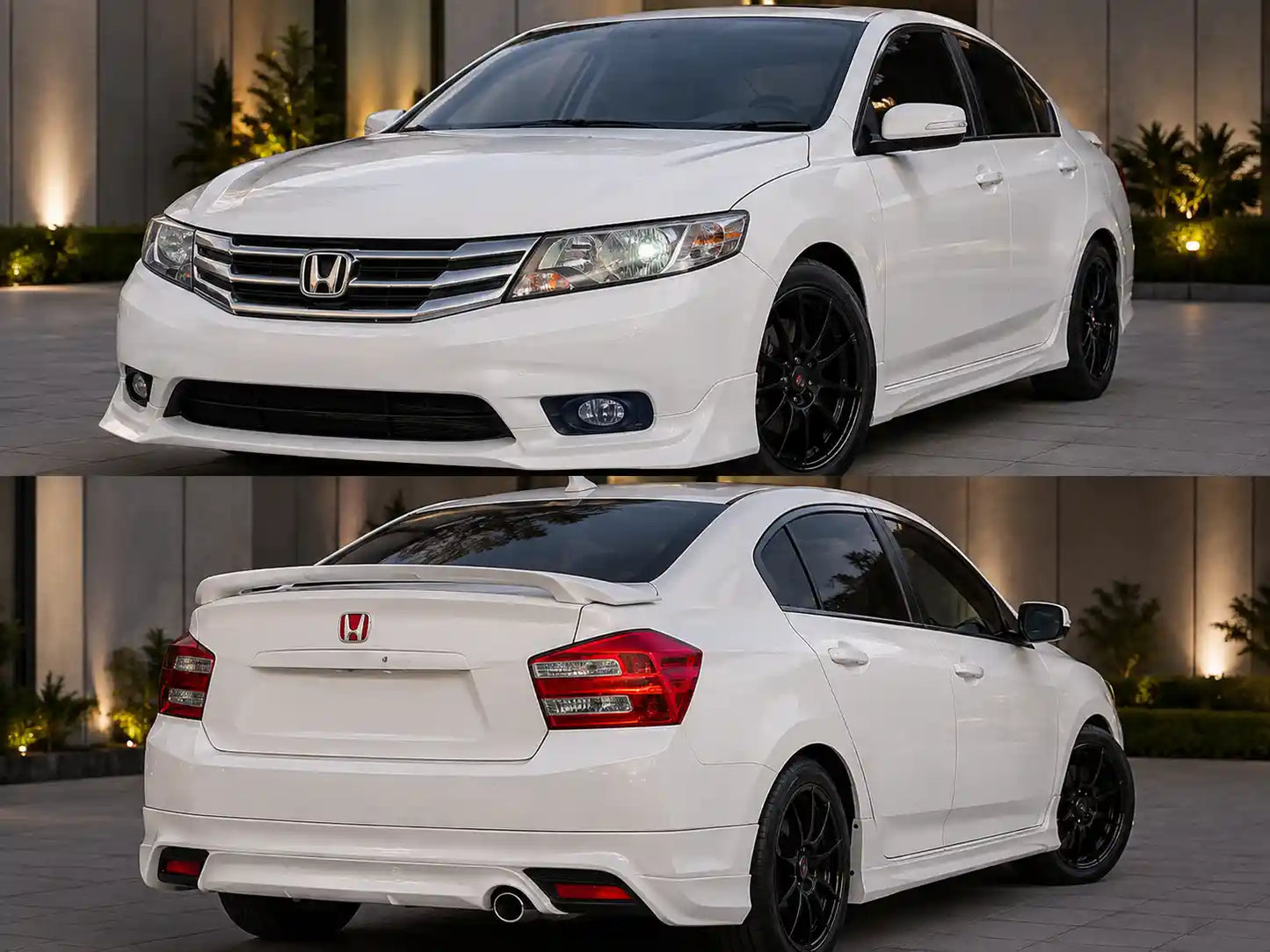 Honda City 2009 2021 Modulo Body Kit ABS Plastic Front Back Side
